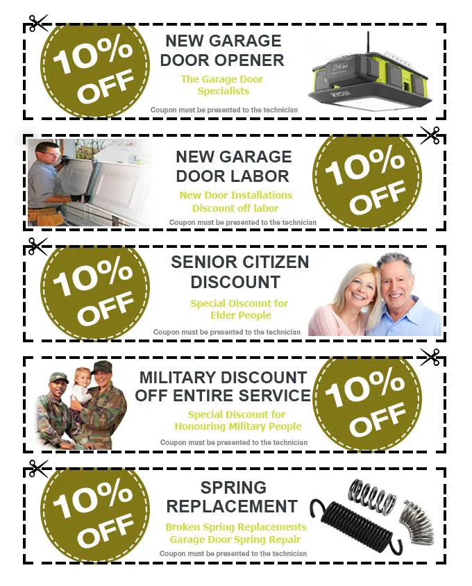 HighTech Garage Door Service Bethesda, MD 301-246-3443 - Coupons