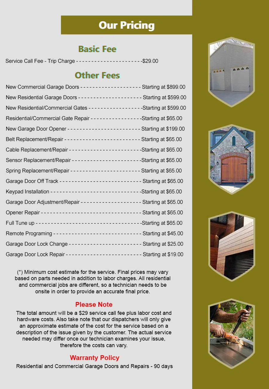 HighTech Garage Door Service Bethesda, MD 301-246-3443